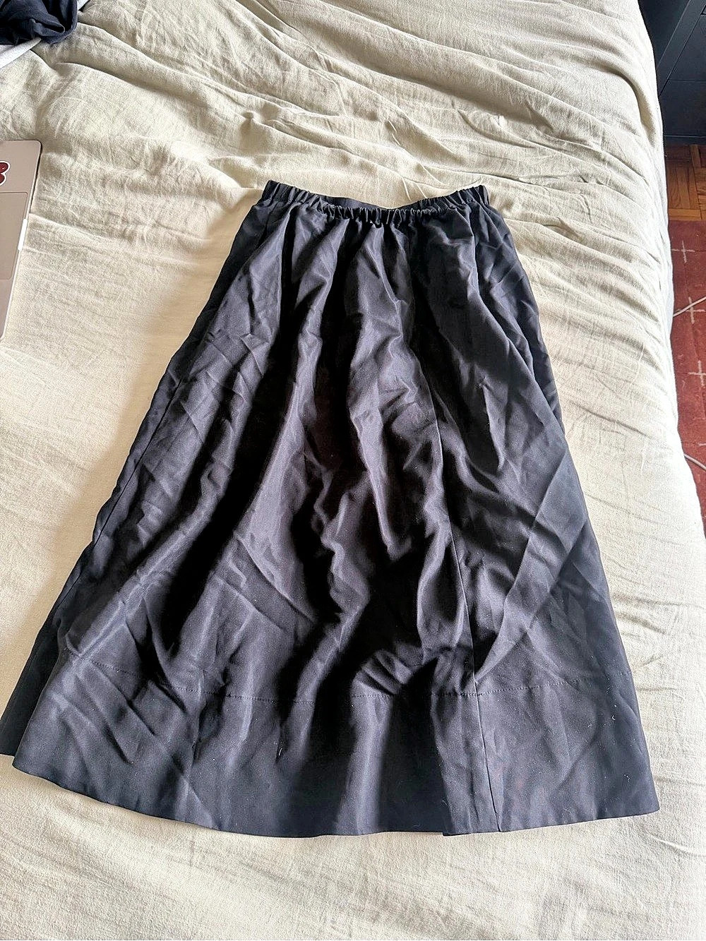 Black A-Line Skirt Size Small